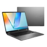 ASUS Vivobook 14 Flip TP3407SA-SG146W Ultra 5 226V 14.0"WUXGA Touch 60Hz 300nits AG 16GB LPDDR5X SSD512 Intel Arc Graphics CamFHD 70WHrs Win11 Matte Gray