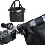 BICYCLE BASKET 31x23x24CM FOR THE FRONT, CLICK, WITH DUNLOP HANDLES