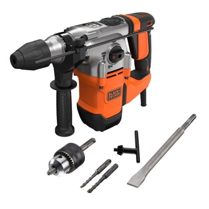 lupin-wear-ca-black-decker-behs03k-900-rpm-sds-plus-black-orange-2229202 Black Decker BEHS03K 900 RPM SDS Plus Black, Orange - Image 1