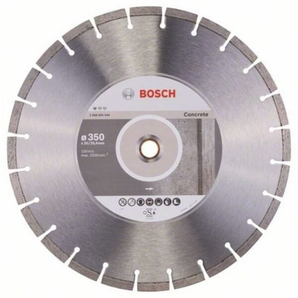 BOSCH DIAMOND BLADE 350x25.4 SEG CONCRETE