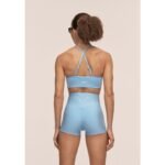 CASALL Sleek Strappy Sports Bra, Blue - Image 4
