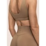 CASALL Soft Touch Padded Sports Bra, Green - Image 3