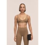 CASALL Soft Touch Padded Sports Bra, Green
