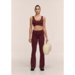 CASALL Sublime Fling Bralette Sports Bra, Burgundy - Image 7