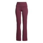 CASALL Sublime Folded Flare Pants, Burgundy