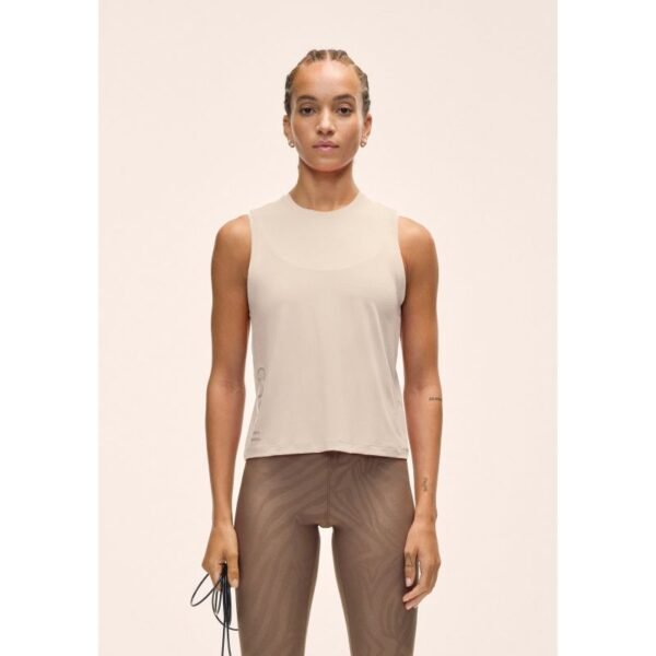 CASALL Womens Graphic Tank, Beige