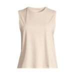CASALL Womens Graphic Tank, Beige - Image 5