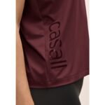 CASALL Womens Graphic Tank Burgundy - Image 2