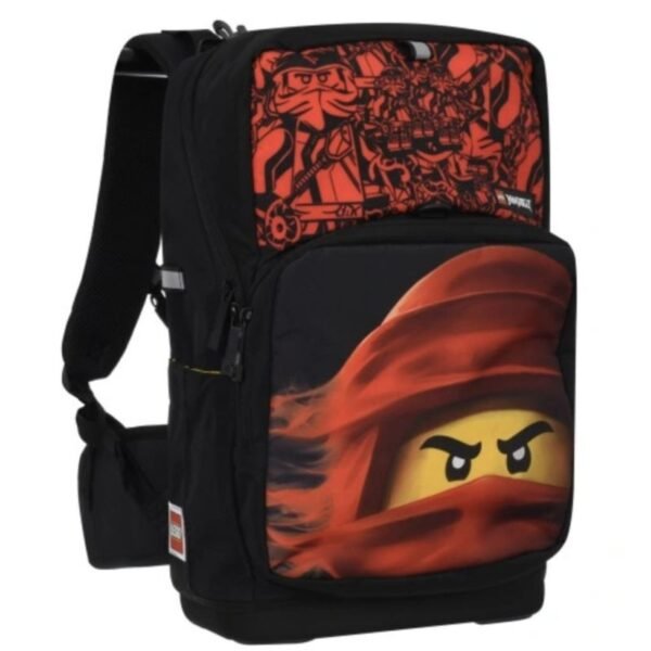 Childrens school backpack for kindergarten red 18L Lego Ninjago Optimo Plus - 20222-2302