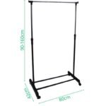 CLOTHES HANGER 80x43x90-160 CM SINGLE EXCELLENT HOUSEWARE - Image 3