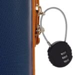 COMBINATION PADLOCK FOR SUITCASE AND BAG PROWORLD WITH CABLE - Image 3