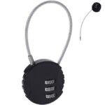 COMBINATION PADLOCK FOR SUITCASE AND BAG PROWORLD WITH CABLE