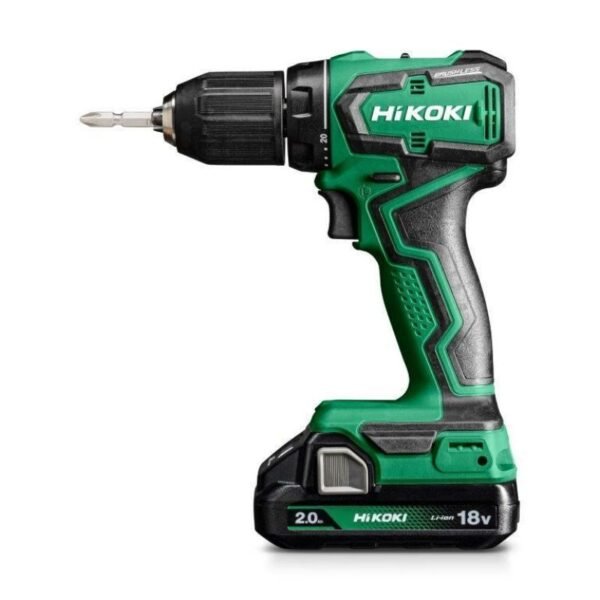 Cordless drill driver 18v, 55nm, 2x2ah, bl