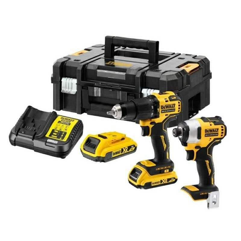 lupin-wear-ca-dewalt-combo-kit-18v-dck2060l2t-dcd778-dcf787-2x3-0ah-tstak-ii-2695645 DEWALT COMBO KIT 18V DCK2060L2T (DCD778+DCF787) 2x3.0Ah TSTAK II %%% - Image 1