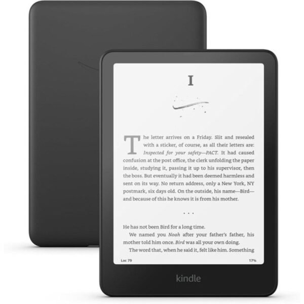 Ebook reader New Kindle Paperwhite (12th Generation) - 2024 release 7” glare-free 16GB Wi-Fi (Ad-supported) Black
