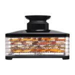 ELDOM DRYER FOR MUSHROOMS, VEGETABLES AND FRUIT SG520 400W TEMP. REGULATION 35-70 DEGREES, 5 LARGE TRAYS 32X25 CM, TIMER 05-24 H - Image 2
