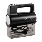 ELDOM FOOD PROBOT R120 MIXO 400W, BLACK, 5 SPEEDS, WHIPPING AND MIXING, TURBO BUTTON, ACCESSORIES CONTAINER - Image 5