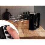 ELDOM FOOD PROBOT R120 MIXO 400W, BLACK, 5 SPEEDS, WHIPPING AND MIXING, TURBO BUTTON, ACCESSORIES CONTAINER - Image 8