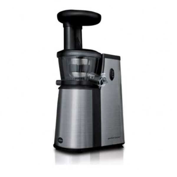 ELDOM SLOW JUICER PJ400 400W SILVER-BLACK, BPA FREE AUGER 80 [RPM]