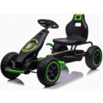 ENERO 18 PEDAL GO-KART BLACK AND GREEN - Image 2