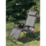 FOLDABLE GARDEN CHAIR MULTIFUNCTIONAL 175X52/65X107CMY BROWN - Image 3