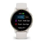 Garmin Vivoactive 5 42mm Cream Gold Watch - Image 6