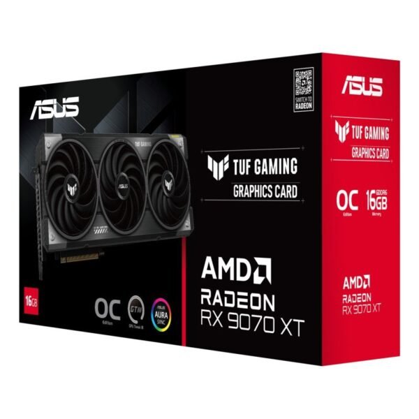 graphics card ASUS TUF RX9070XT O16G GAMING