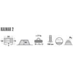 High Peak Kalmar 2 tent 10302 - Image 7