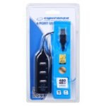 Hub Esperanza EA116 (4x USB 2.0; black) - Image 2