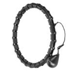 Hula Hop Set HHW11 BLACK with studs and weight + BR163 BLACK PLUS SIZE HMS belt - Image 6