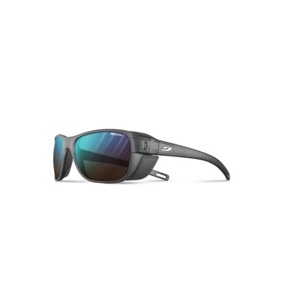 Julbo Camino Glasses - Matte Transparent Black/Gray| Reactiv Performance 2-4 Dl Bleu