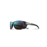 Julbo Camino M Glasses - Clear Glossy Black/Gray| Reactiv Performance 2-4 Dl Bleu