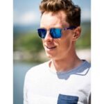 JULBO Creek Polarized 3Cf Gray Translu / Blue Metal glasses - Image 2