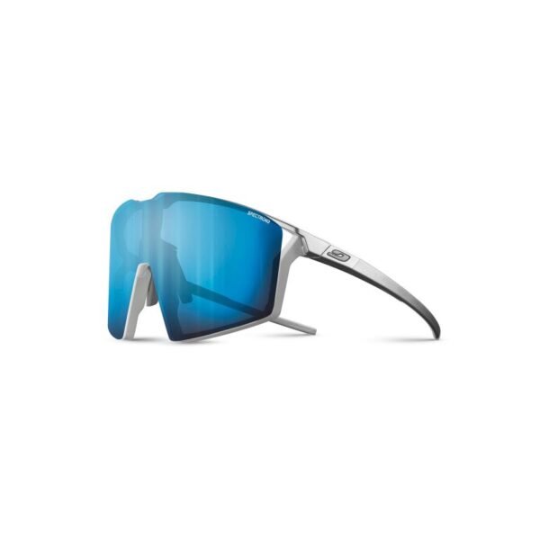Julbo Edge Glasses - Glossy Silver/White | Spectron 3Cf