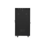 LANBERG LCD FLOOR RACK CABINET 19" 27U 800X1200 BLACK GLASS DOOR (FLAT PACK) - Image 4