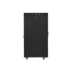 LANBERG LCD FLOOR RACK CABINET 19" 27U 800X1200 BLACK GLASS DOOR (FLAT PACK) - Image 5