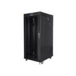 LANBERG LCD FLOOR RACK CABINET 19" 27U 800X1200 BLACK GLASS DOOR (FLAT PACK) - Image 6