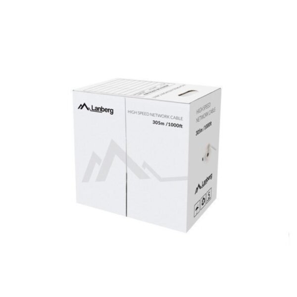 Lanberg LCU5-12CU-0305-O Orange 305m Cat5e U/UTP (UTP) Network Cable