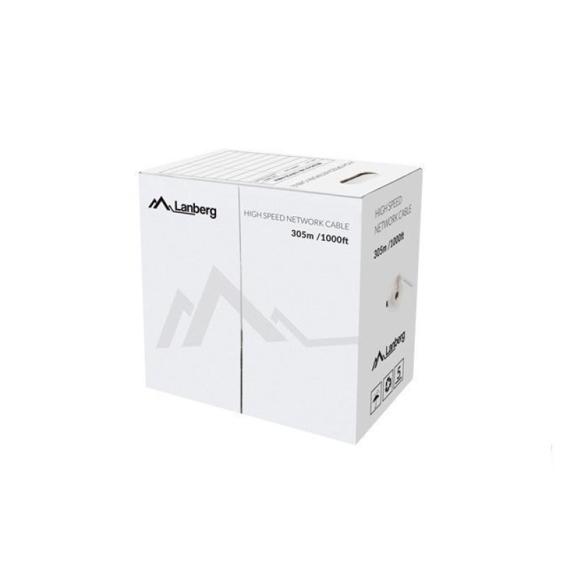 lupin-wear-ca-lanberg-lcu5-12cu-0305-o-orange-305m-cat5e-u-utp-utp-network-cable-2448339 Lanberg LCU5-12CU-0305-O Orange 305m Cat5e U/UTP (UTP) Network Cable - Image 1