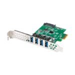 LANBERG PCI-E X1 CARD - 4X USB-A 3.1 GEN1 FOLLOW LOW PROFILE PCE-US3-004