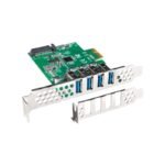 LANBERG PCI-E X1 CARD - 4X USB-A 3.1 GEN1 FOLLOW LOW PROFILE PCE-US3-004 - Image 4