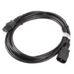 LANBERG POWER CABLE EXTENSION C13 - C14 VDE, 3M - Image 2