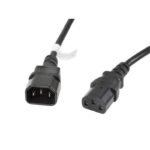 LANBERG POWER CABLE EXTENSION C13 - C14 VDE, 3M