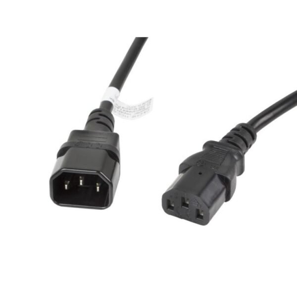 LANBERG POWER CABLE EXTENSION C13 - C14 VDE, 3M
