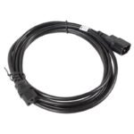 LANBERG POWER CABLE EXTENSION C13 - C14 VDE, 3M - Image 5