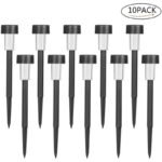 LED SOLAR LAMP O4.7x30.5cm PLASTIC SET 10 PCS - Image 4