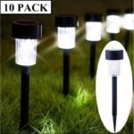 LED SOLAR LAMP O4.7x30.5cm PLASTIC SET 10 PCS - Image 6