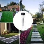 LED SOLAR LAMP O4.7x30.5cm PLASTIC SET 10 PCS - Image 8