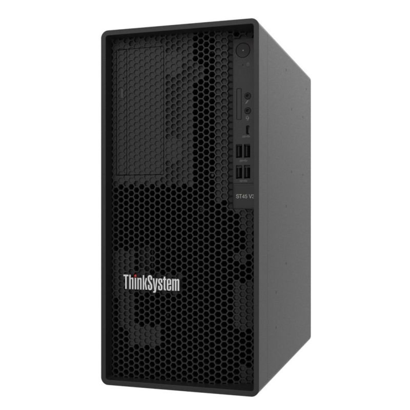 lupin-wear-ca-lenovo-thinksystem-st45-v3-server-1-92-tb-tower-amd-epyc-4124p-3-8-ghz-16-gb-ddr5-sdram-500-w-3115943 Lenovo ThinkSystem ST45 V3 server 1.92 TB Tower AMD EPYC 4124P 3.8 GHz 16 GB DDR5-SDRAM 500 W - Image 1