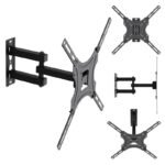 MACLEAN TV MOUNT / HANGER 32-55 MACLEAN TV MOUNT / HANGER, MAX VESA 400X400, 32-55", UP TO 25KG, BLACK, TILT ADJUSTMENT - Image 8
